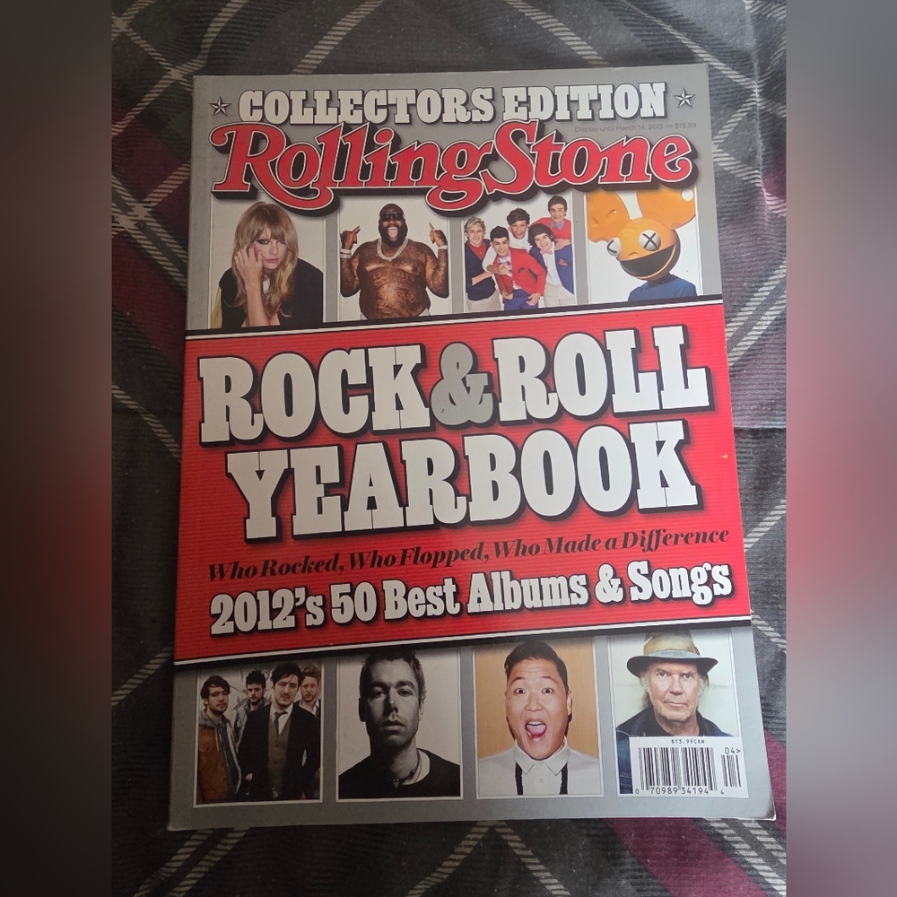 Rolling Stone Magazine Coll Ed. Rock & Roll Yearbook 2012 50 Best Albums & Songs